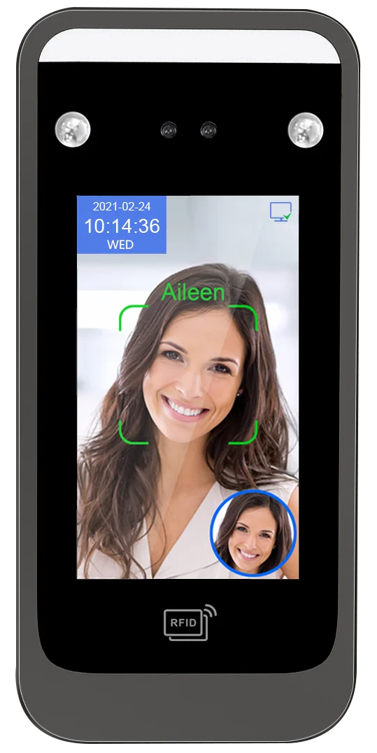 QR Code Cloud Visitor Management AI Face Recognition Time Attendance Access Control