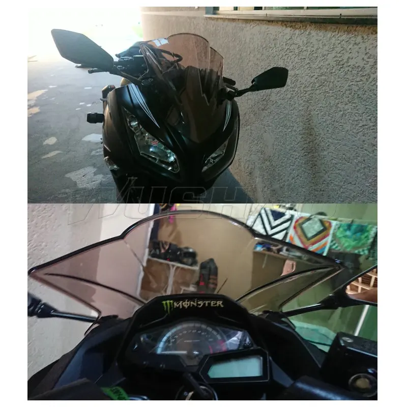 Windscreen For 2008 - 2019 Honda CB1000R CB300F CB300R CB500F CB500X CB 1000 R 300 500 F X  Wind Deflector Windshield Bracket - view 6