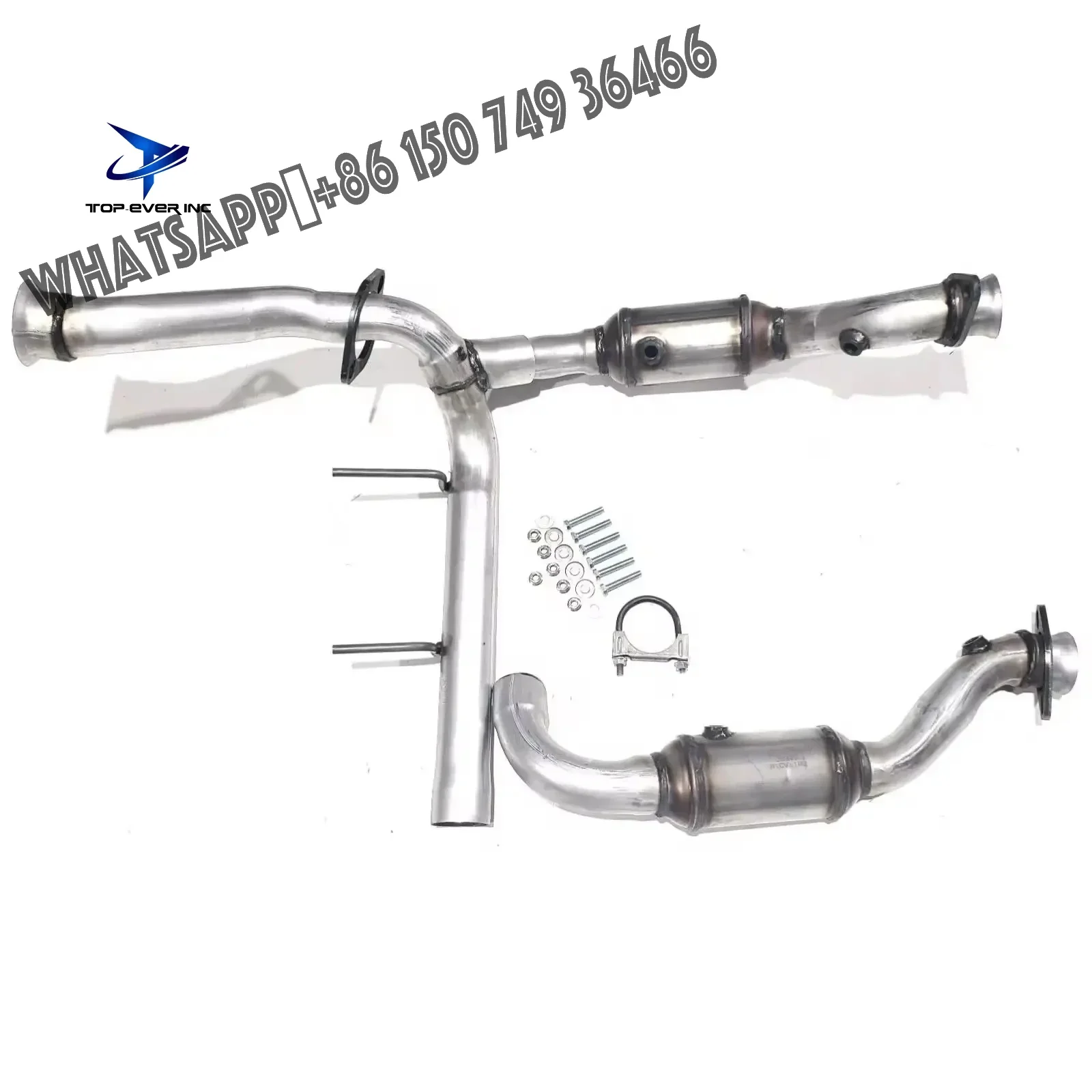 High Quality Abarth Exhaust Pipe Three Way Oem Catalytic Converter for 2015-2018 Ford F-150 3.5l