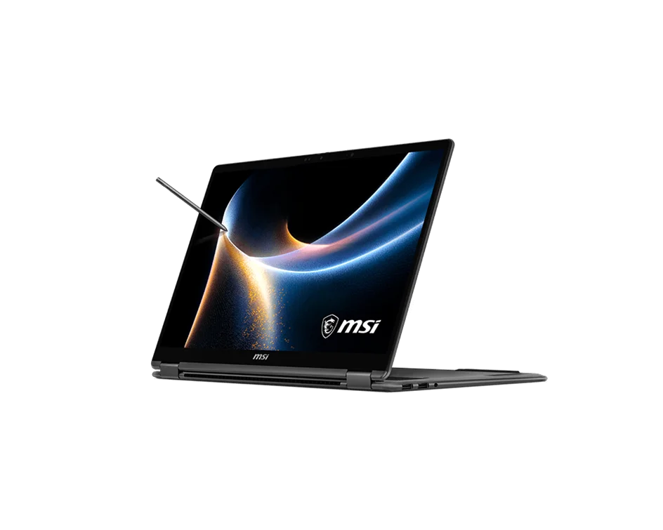 2026 MSI Prestige 14 Flip AI+ Laptop 14 Inch OLED FHD+ 60Hz IPS Screen Ultra X7-358H 32GB 1TB SSD Intel Graphics Notebook PC