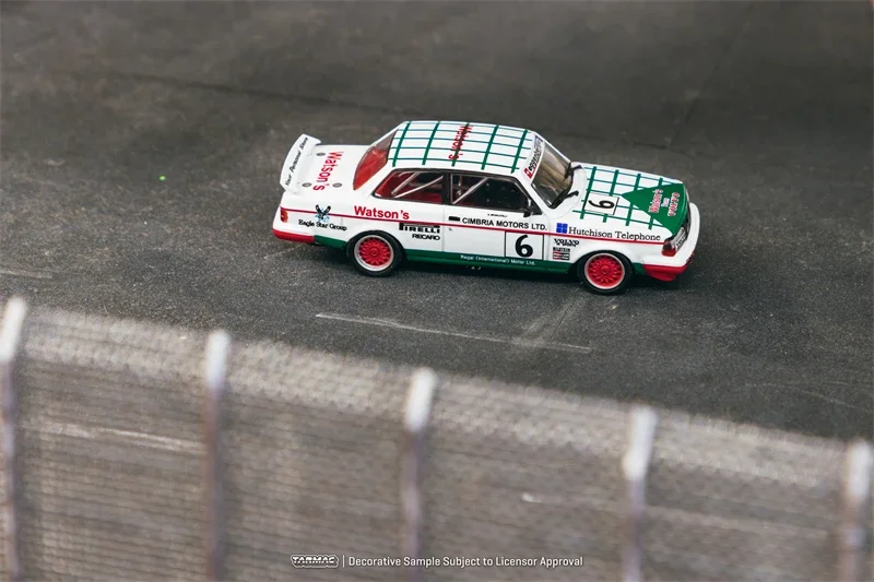 

Tarmac Works 1:64 240 Turbo Macau Guia Race 1985 Winner #6 Diecast Model Car