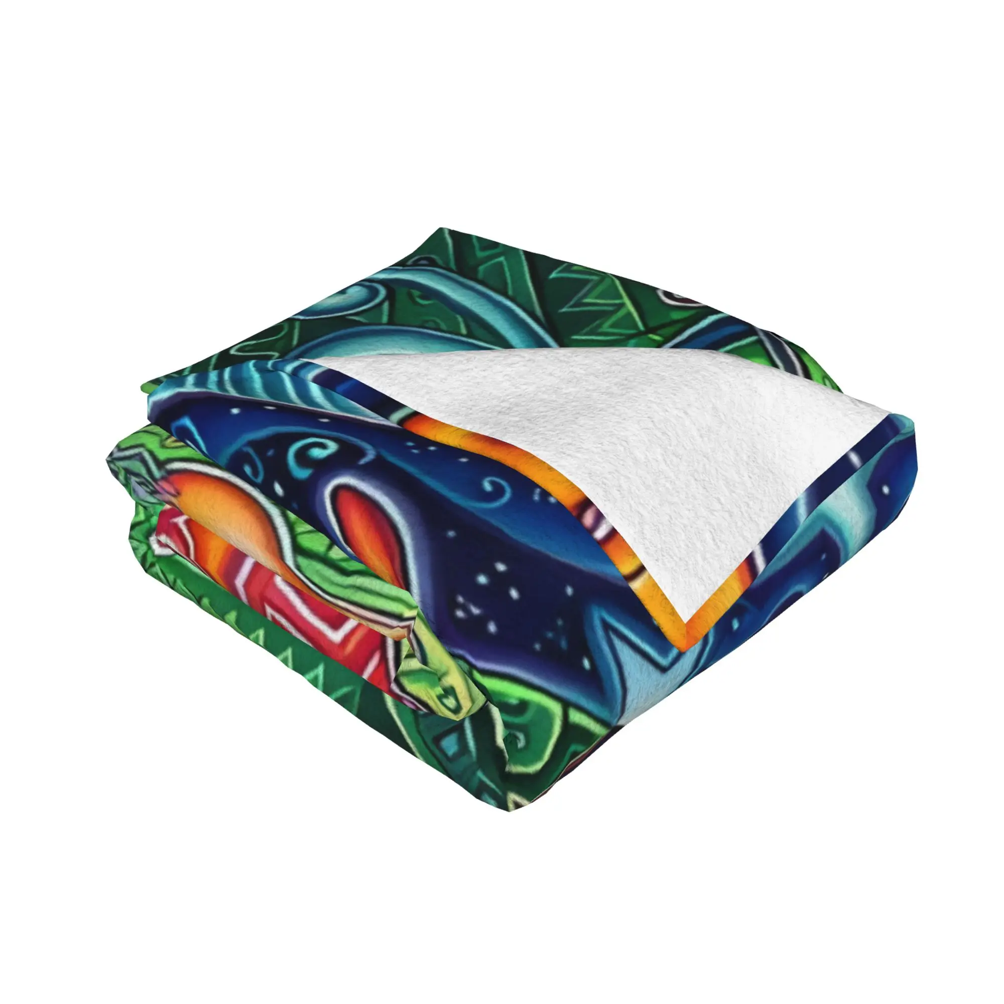 1PC home Cute Room Decor Classic Blanket Throw Blanket Albert Hoffman LSD Bicycle Day Novelty Warm Blanket All Season
