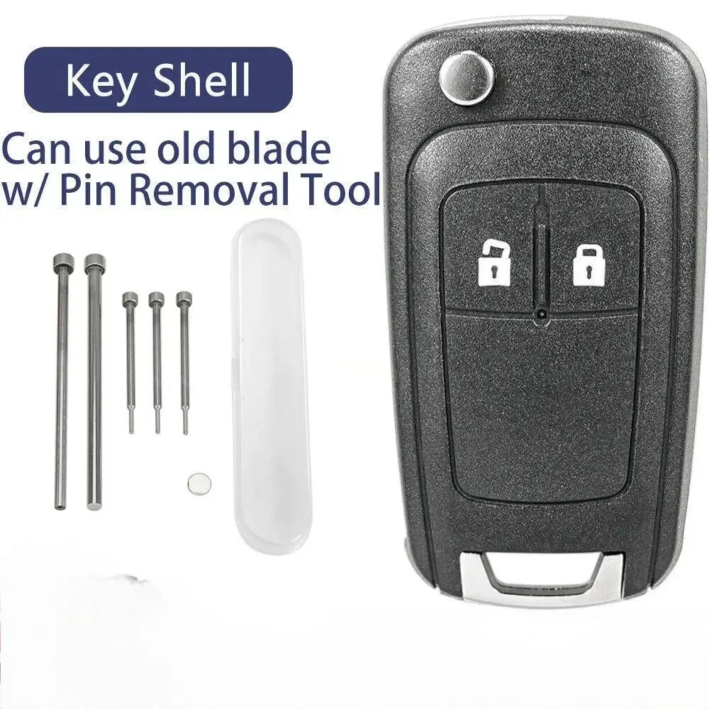 For Buick Excelle Vauxhall Opel Astra Insignia Zafira Corsa Meriva Foldable Remote Key Shell Replacement Pin Removal Tool Set