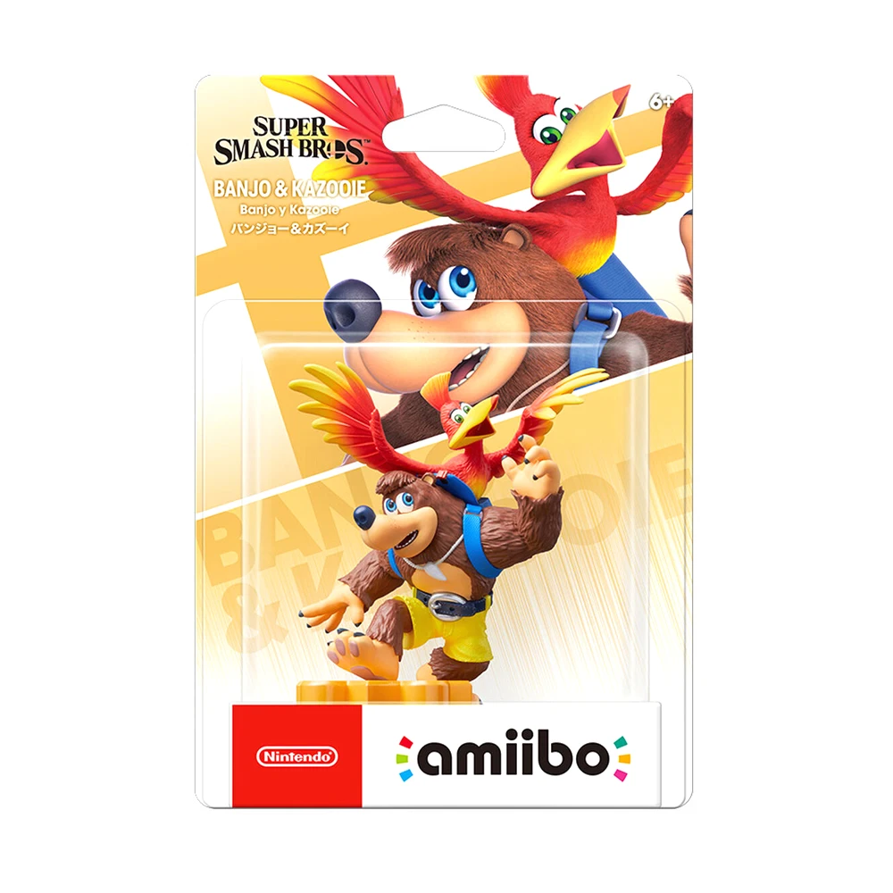 ARTSWIFT Amiibo - Super Smash Bros. Series NS Original NFC Genuine Banjo-Kazooie Asian Version Region Free In Stock