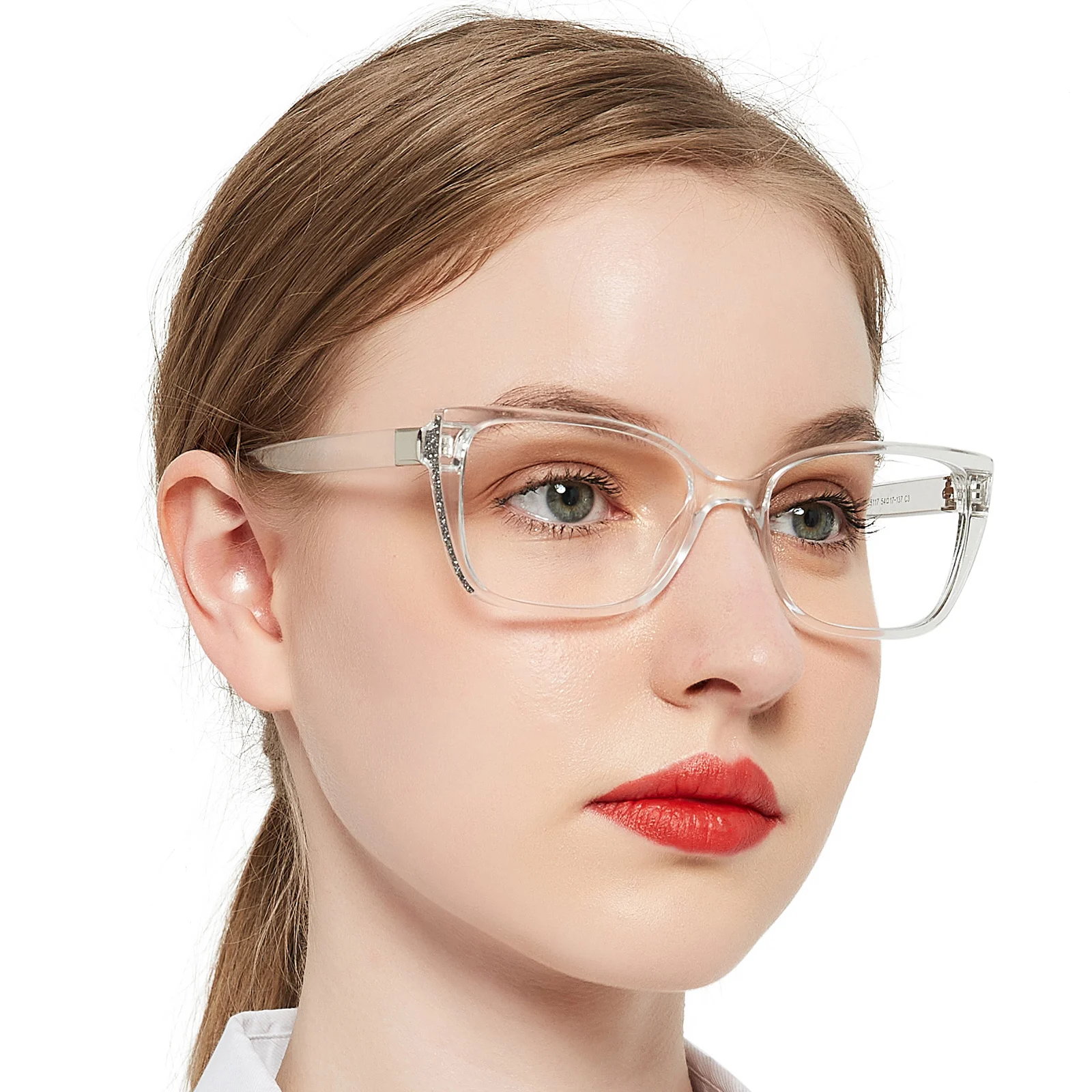 Large Frame Reading Glasses Women Durable Readers Stylish Comfortable Presbyopia Eyewear Prescription Square Eyeglasses