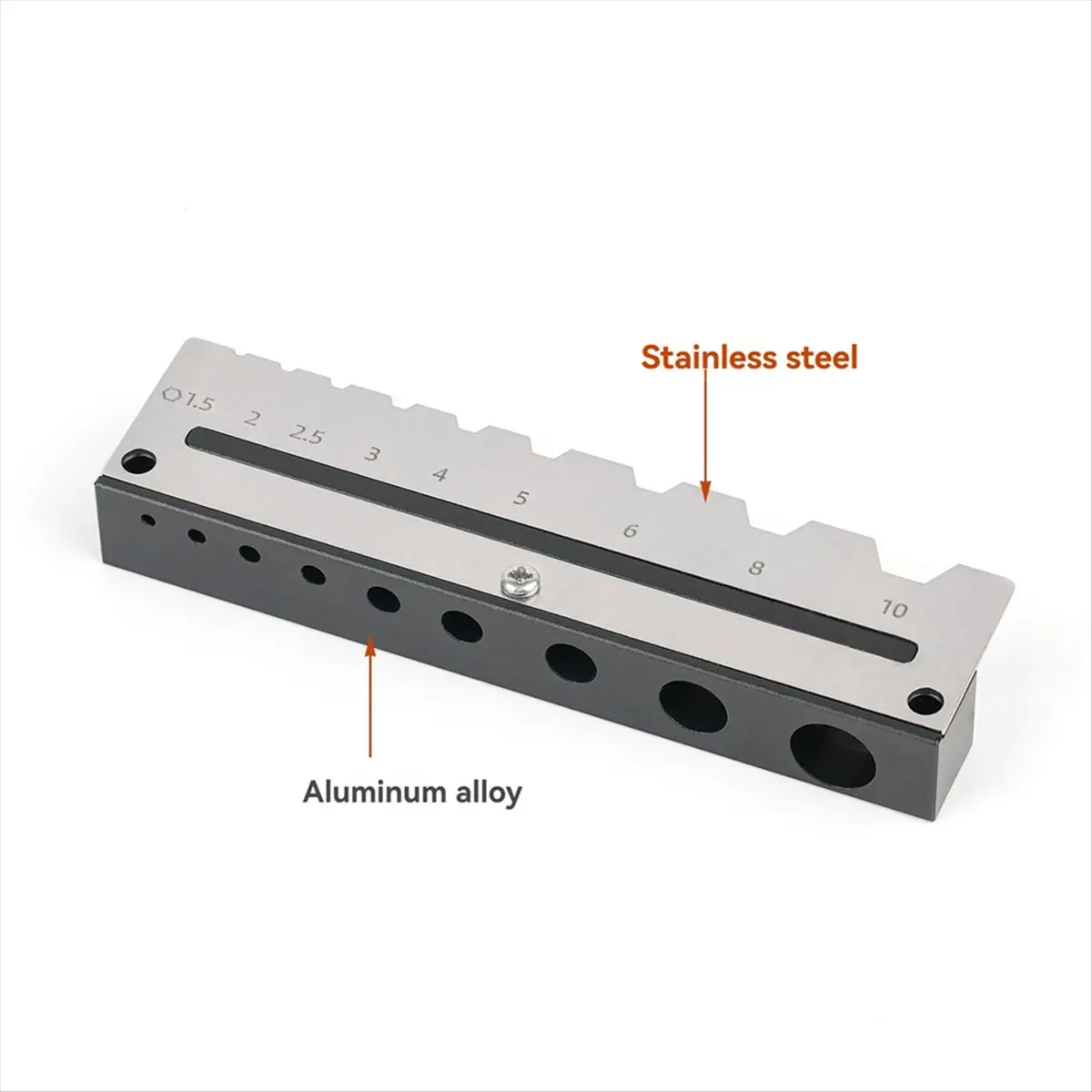 【2026 TOP Global】▼△◑Hexagonal Wrench Storage Rack Holder Wall Mount Metal Perforated Plate Tool Storage Rack for Woodworking Too