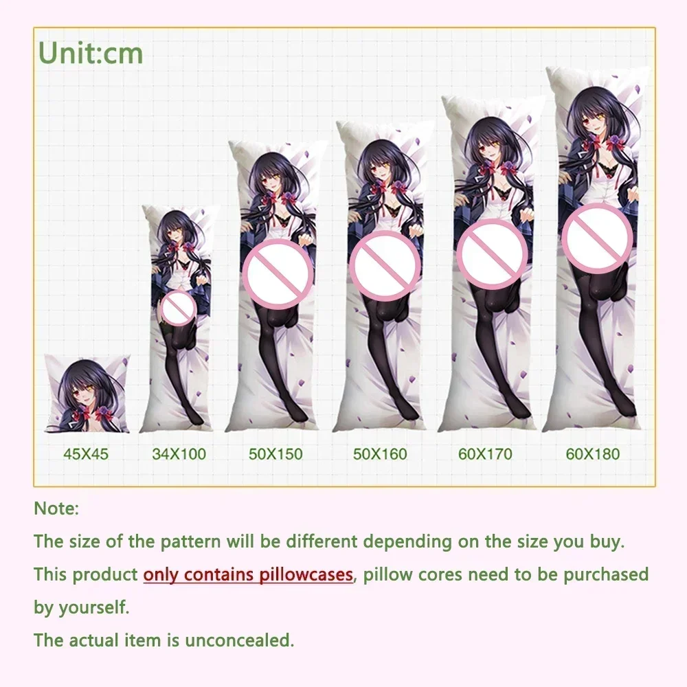 KMS August Dakimakura Azur Lane Game Hugging Pillow Case Otaku Full Body Pillow Cover Cushion Case Home Bedding Gift Decor QYZY view 5