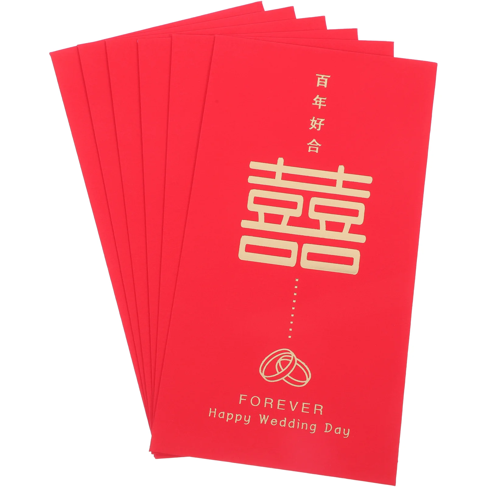 Busta per soldi per matrimonio Buste riutilizzabili in stile pacchetto cinese Hong Bao Red Bag Surname