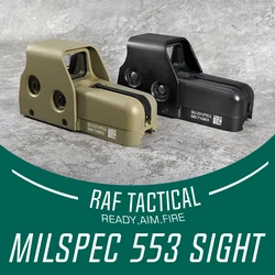 553 SU-231/PEQ MIL SPEC Marings Holographic Sight Red And Green Dot Replica With ARMS QD Mount For Airsoft Tactical Full Marks