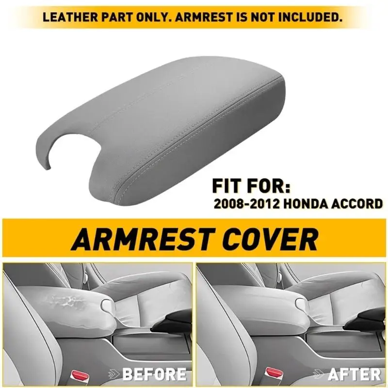  Comfortable Center Console Cover Steering Wheel Wrap for 08-12 Interior Stylish