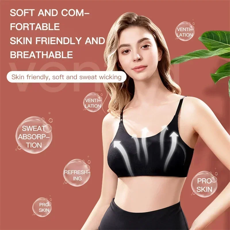 Electric Breast Massager Bra Heating Hot Compress Smart Vibration Stimulator Enhancer Chest Shaping Relaxing Breast Health Care