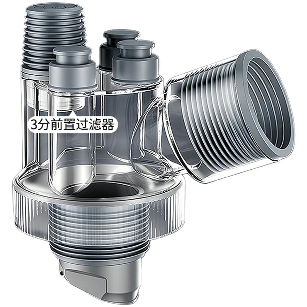 ABS Kitchen Drain Adapter with Silicone Seal and Magnetic Closure Compatible with Standard 32 40 50 75mm Pipes