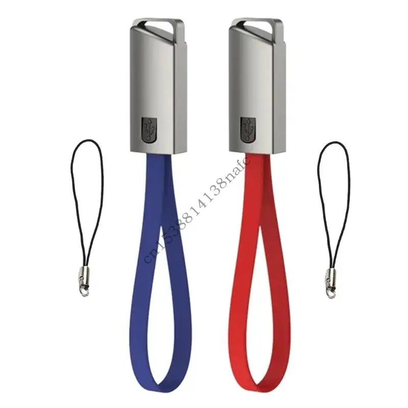 

594f Travel Caychain USB для типа C Кабельная линия быстро зарядки 2.4a