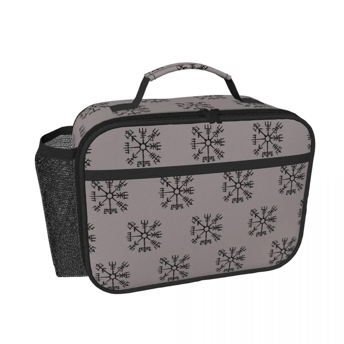 Vegvisir Viking Compass Norse Symbol Insulated Lunch Bag for Women Kids Portable Food Boxes Thermal Lunch Box Tote