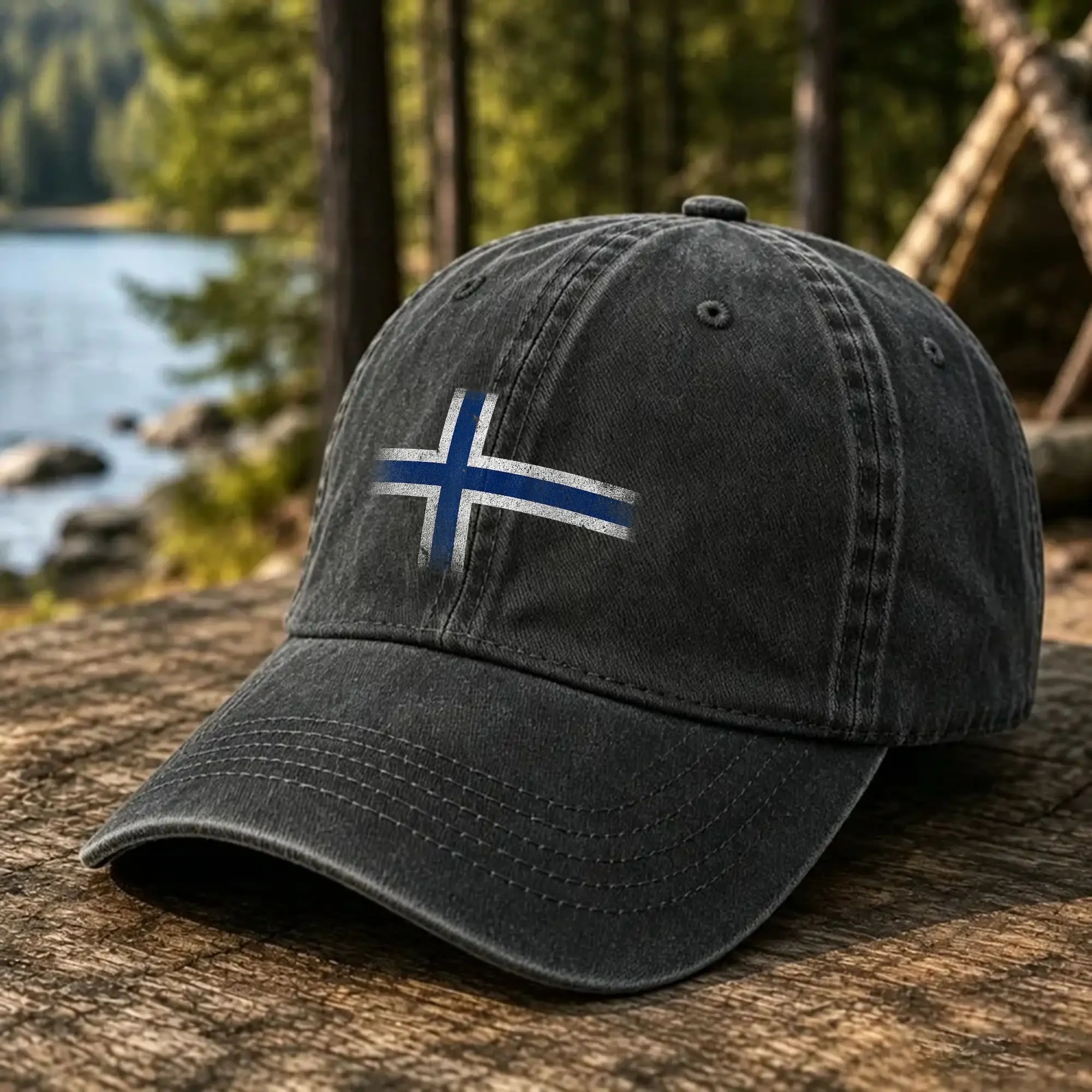 Summer Norway Flag Distressed Nordic Red White Blue Symbol Baseball Cap Sun Washed Trucker Hat Female Male Snapback Cap