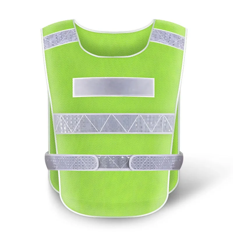 Reflective Safety Vest High Visibility Reflective Elasticated Strip Vest