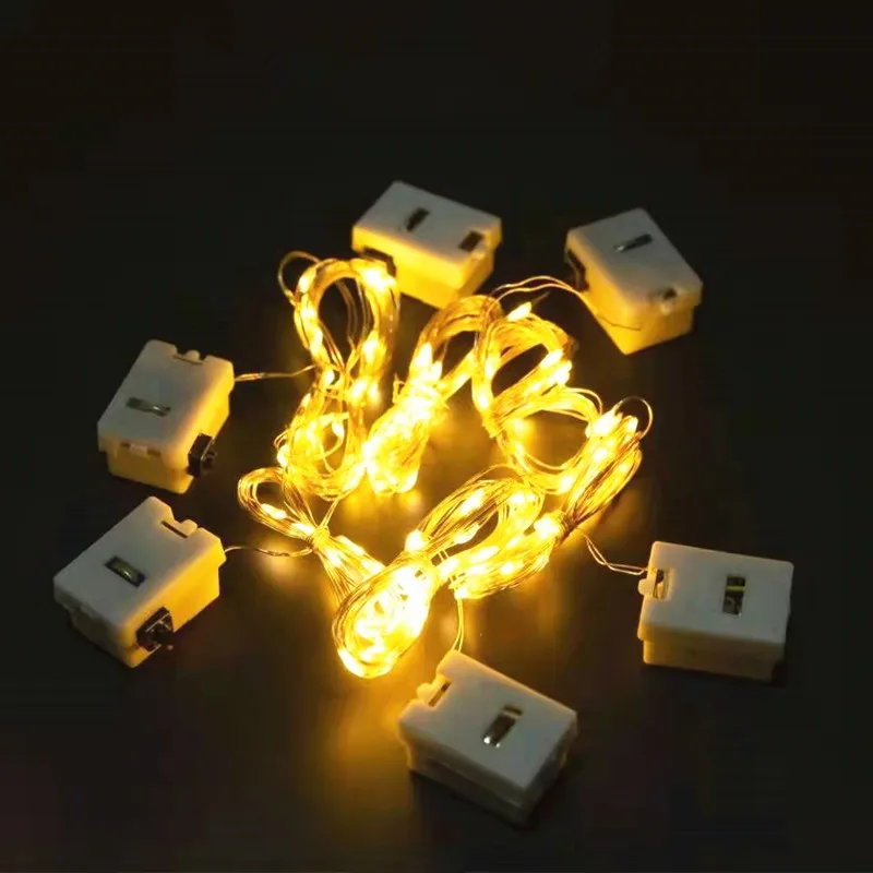 

Include Battery LED String Light Waterproof Fairy Lights Garland Lamp for Wedding Party Outdoor Camping Garden Decoration
