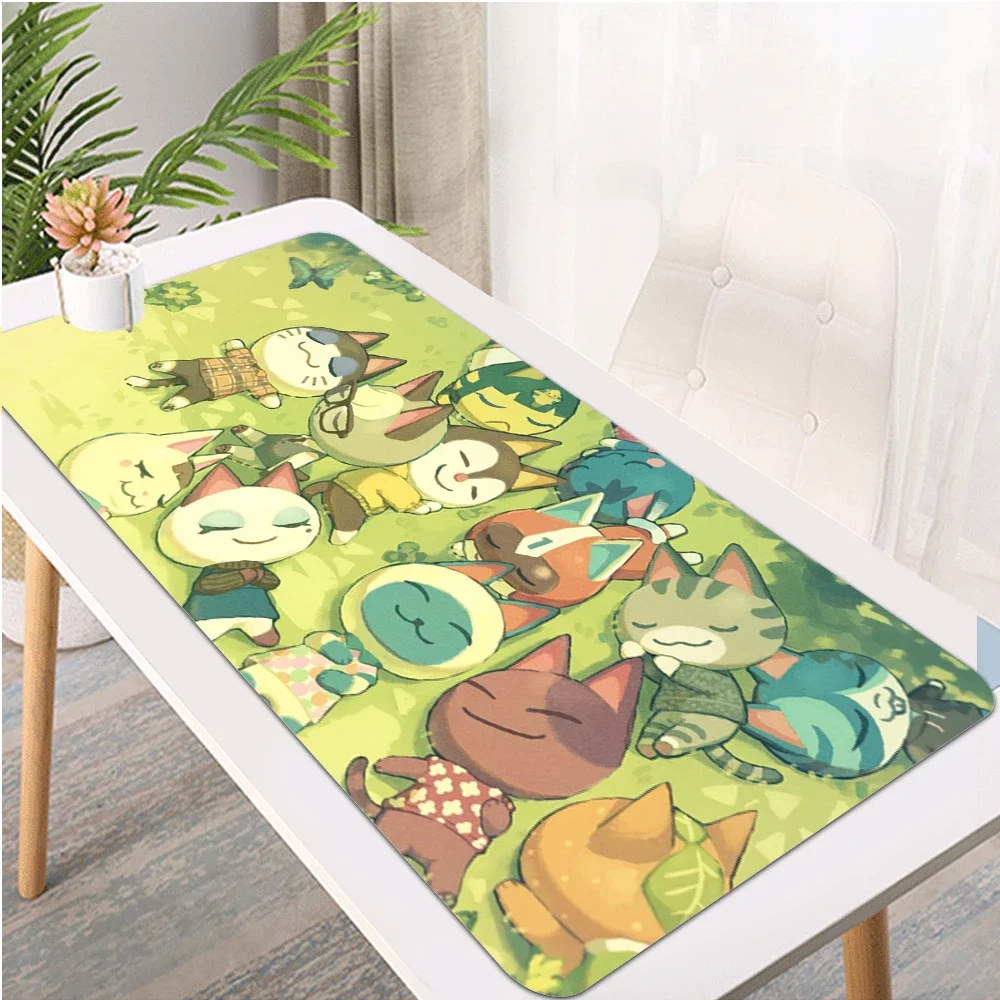 Gaming Mouse Pad Gamer Animal Crossing Mousepad Desk Mat Carpet Varmilo Valorant Genshin Impact Cabinet Pc Mats Keyboard Anime