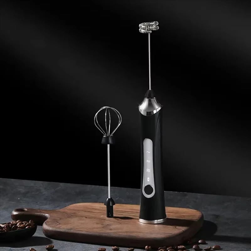 Miscelatore elettrico, montalatte, frullino per le uova portatile, macchina da caffè per bevande a 3 velocità, utensile da cucina, macchina per la panna, impastatrice