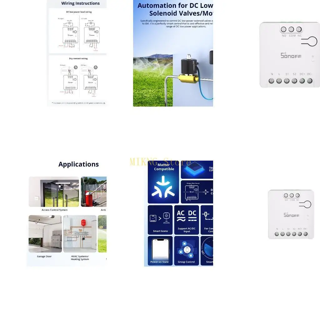 Dry Contact Relays Module with Local Switches Input for Gate and Door Upgrades Best Sale