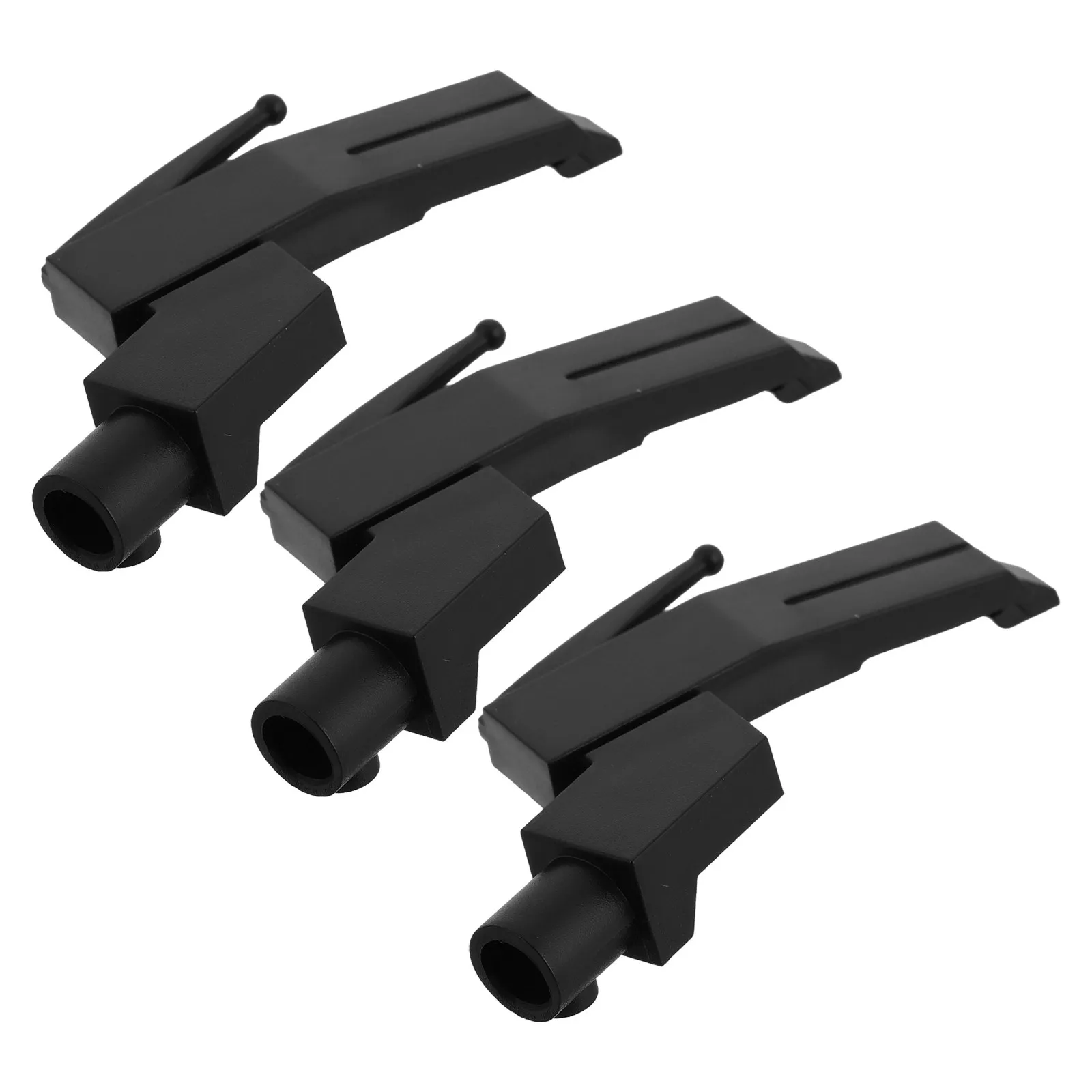 3Pcs Phonograph Cartridge Holder Stand for Turntable Vinyl Player Sound Enhancement Vibration Reduction Universal Mount Black
