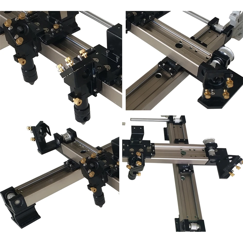 HAOJIAYI Mechanical Parts Set 1400*900mm Inner Sliding Rails Kits Spare Parts for DIY 1490 CO2 Laser Engraving Cutting Machine