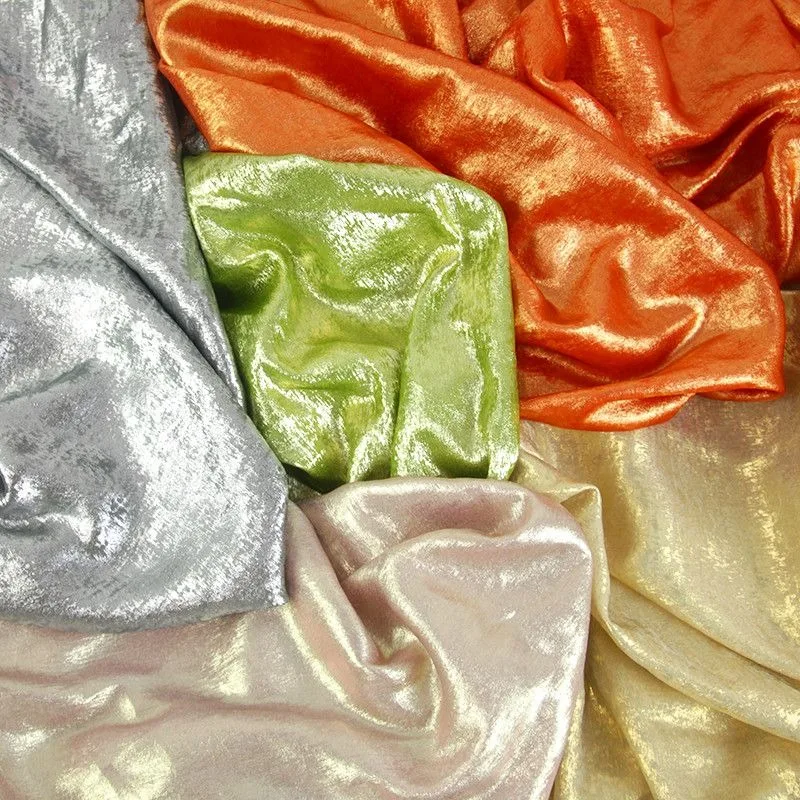 

Мягкая бронзирующая атласная бархатная ткань тонкая, продается на метры, для сценических костюмов, рубашек, ханьфу, головных платков, рукоделия, декора, фоновой ткани