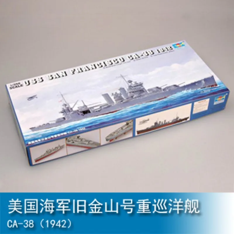 

Trumpeter Plastic Assembled Ship Model Kit USS San Francisco CA-38 1942 1/350