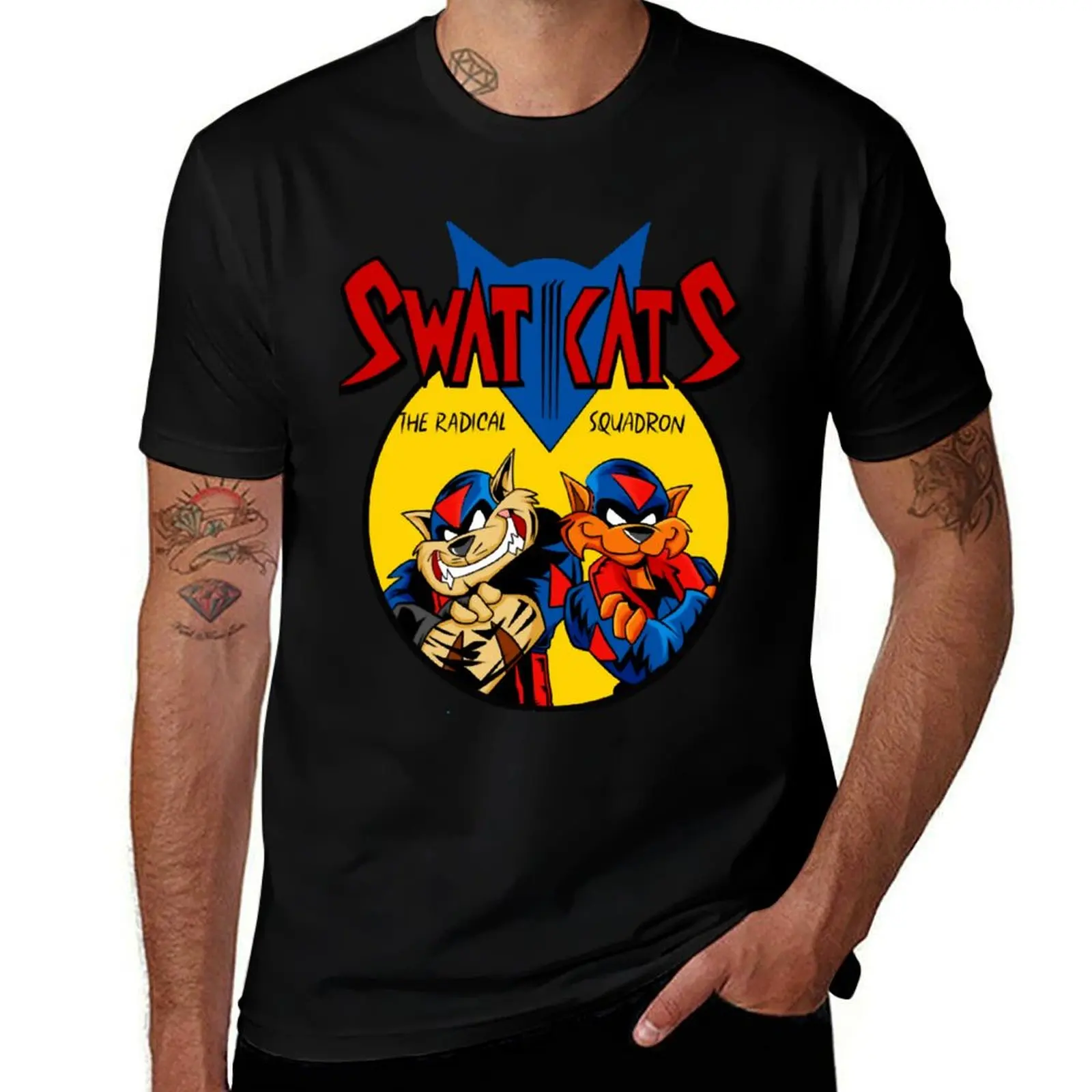 

Swat kats T-Shirt cotton t shirt man t shirt for man T-Shirt