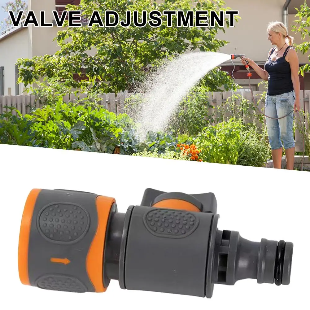 1/2/3Pcs Quick Connect Garden Hose Adapter with Shut-Off Valve Universal for 1/2