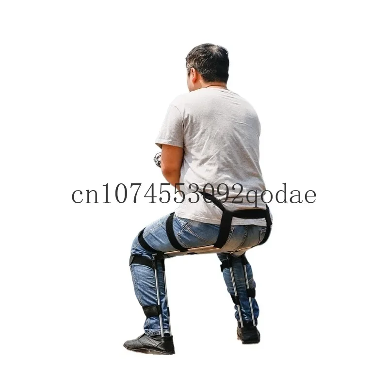 Portable Sports Wearing Invisible Seat Folding Stool Exoskeleton Wearing Chair Fishing Travel Multifunctional Seat