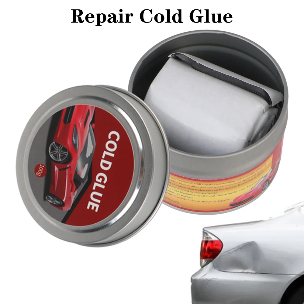 75g 100g Motorcycle Dent Puller Cold Glue Strong Self-Adhesive Dent Removal Garage Tools Quick Fixed Repairs Portable Universal