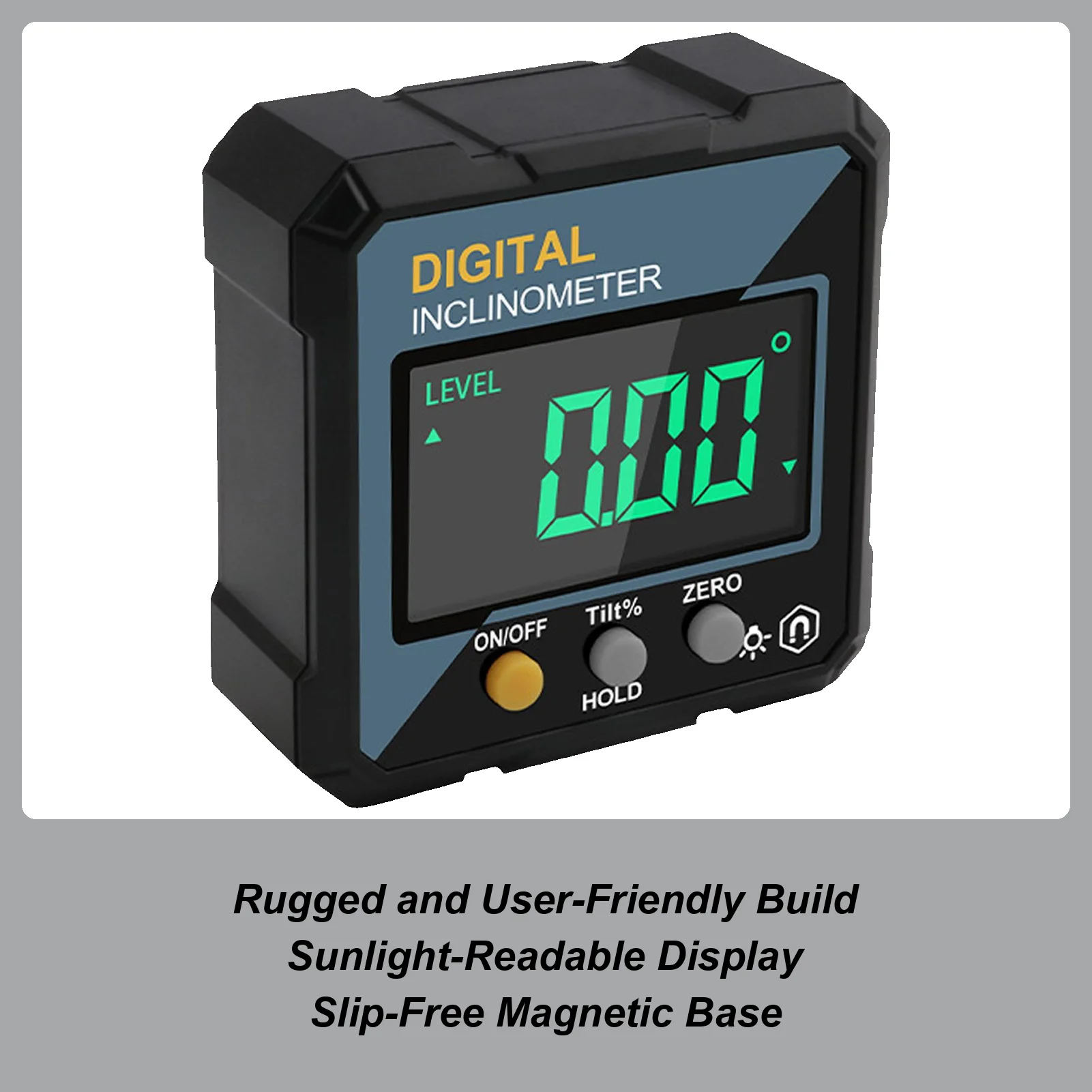 

Цифровой датчик угла, магнитный цифровой инструмент для измерения угла, светодиодный дисплей, транспортир, точность для столярной обработки, деревообработки