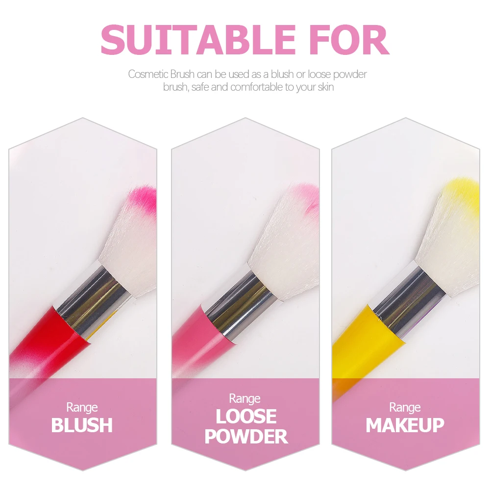 

4 шт., кисть для удаления пыли с ногтей, легкие пластиковые маникюрные кисти для дома, путешествий, уличная пудра, румяна, рассыпчатый макияж