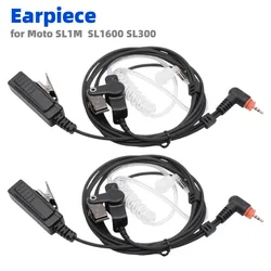Motorola Air Acoustic Tube PTT Mic Earpiece Headset for Radio SL1M SL1600 SL300 SL7500 SL400 SL4000 Walkie Talkie Accessories