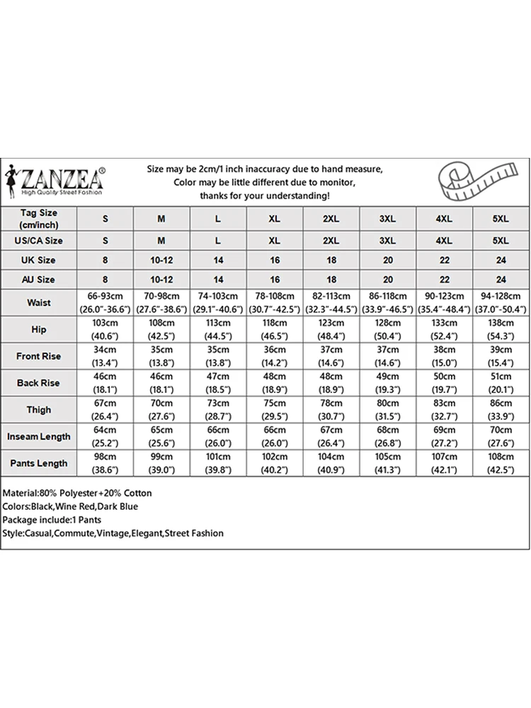 ZANZEA 2025 กางเกงลายสก๊อตผู้หญิงแฟชั่นโคมไฟกางเกงลําลองหลวมยาวกางเกงฤดูร้อนกระเป๋าเอวยางยืดกางเกงขนาดใหญ่