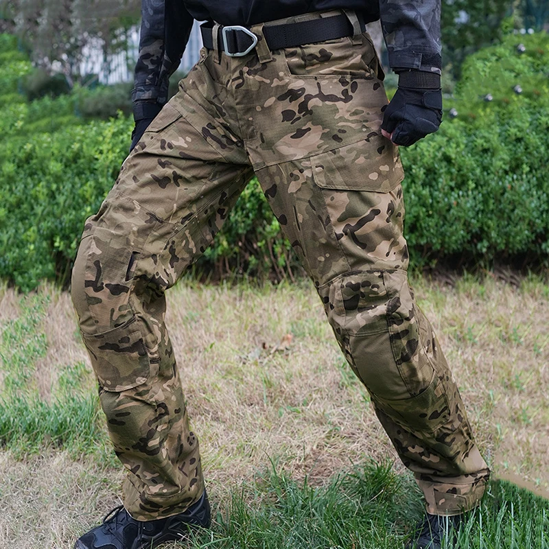 

Outdoor Men Working Pants Hiking Trousers Sport Trousers Camouflage Trekking Hunting Clothes Outdoor Training Suit Combat Pants