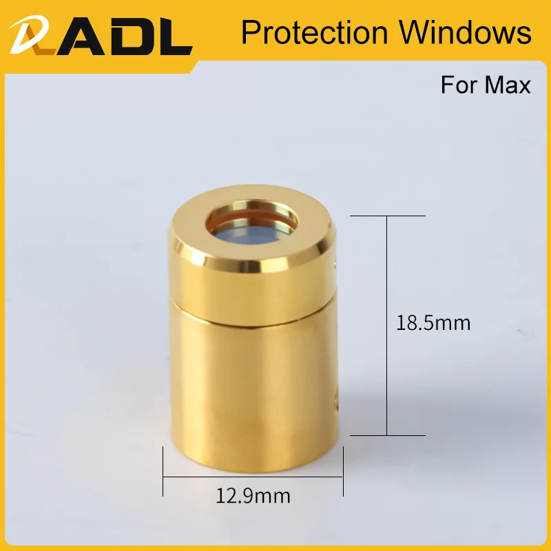 ADL Output Protective Connector Lens Group with Lens Protective Cap for MAX QBH Fiber Cutting Machine Laser Source