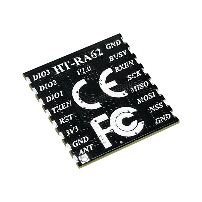 AS95-Lorawan SX1262 HT-RA62 Module Featuring Antenna For 863-928Mhz, Ideal For Secondary Development