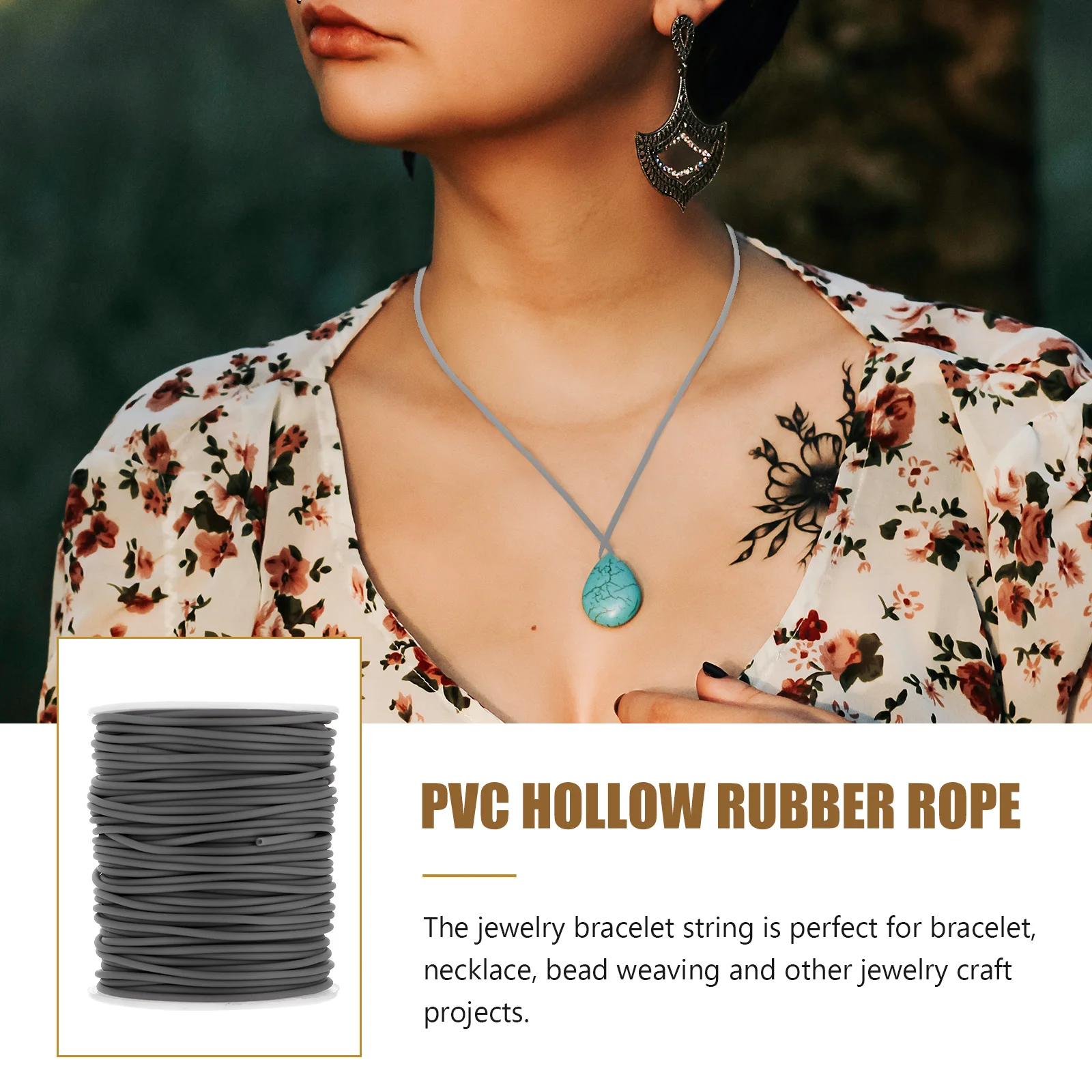 

Lanyard Rubber Rope Accessories Crafting Beading Thread for Jewelry Making Material