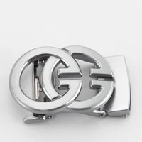 3.5cm automatic belt buckle G letter suitable for belt with groove designer style men belt buckle. 5