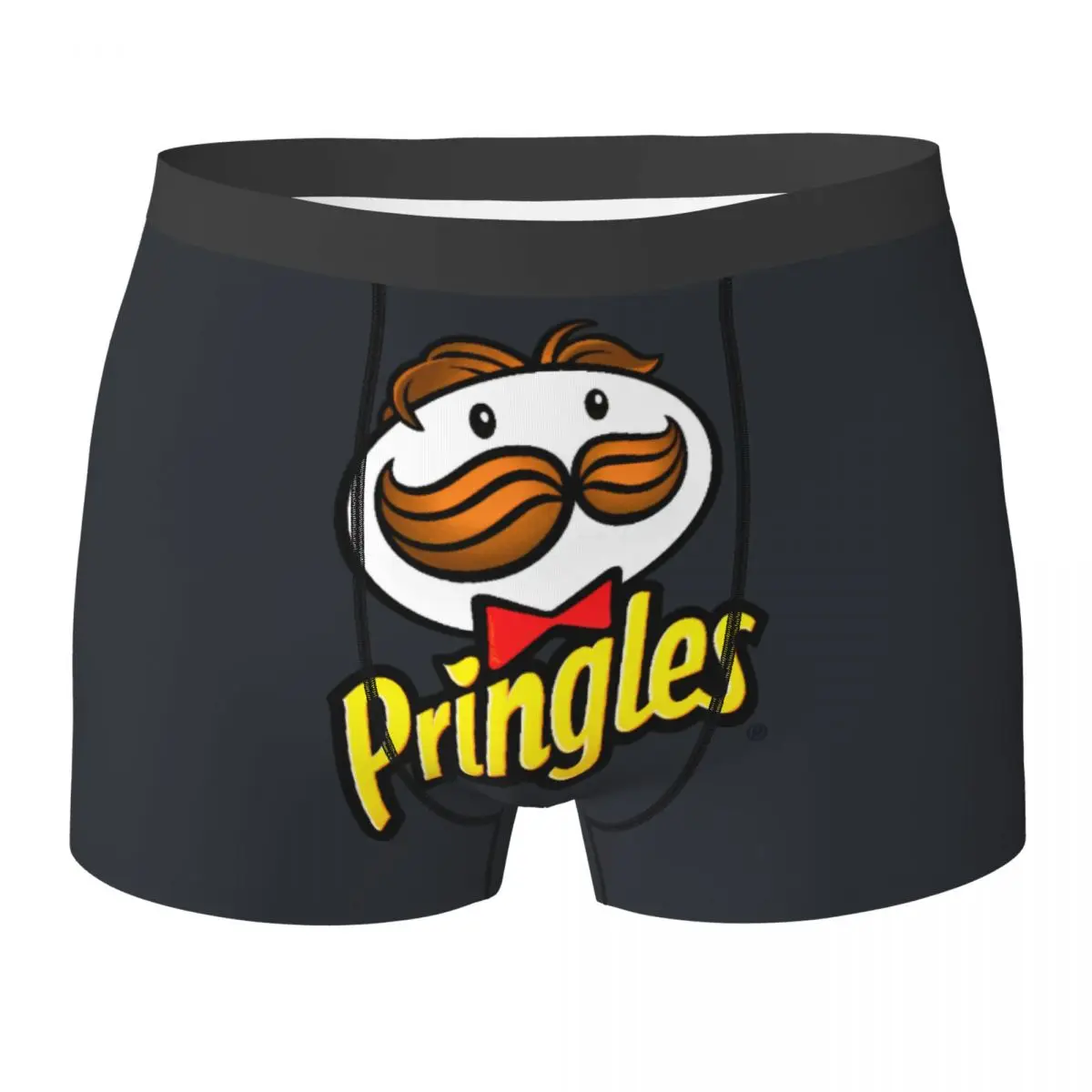 Pringles Chip Underwear Custom DIY Trunk Quality Male Underpants Sexy Soft Shorts Briefs Birthday Gift