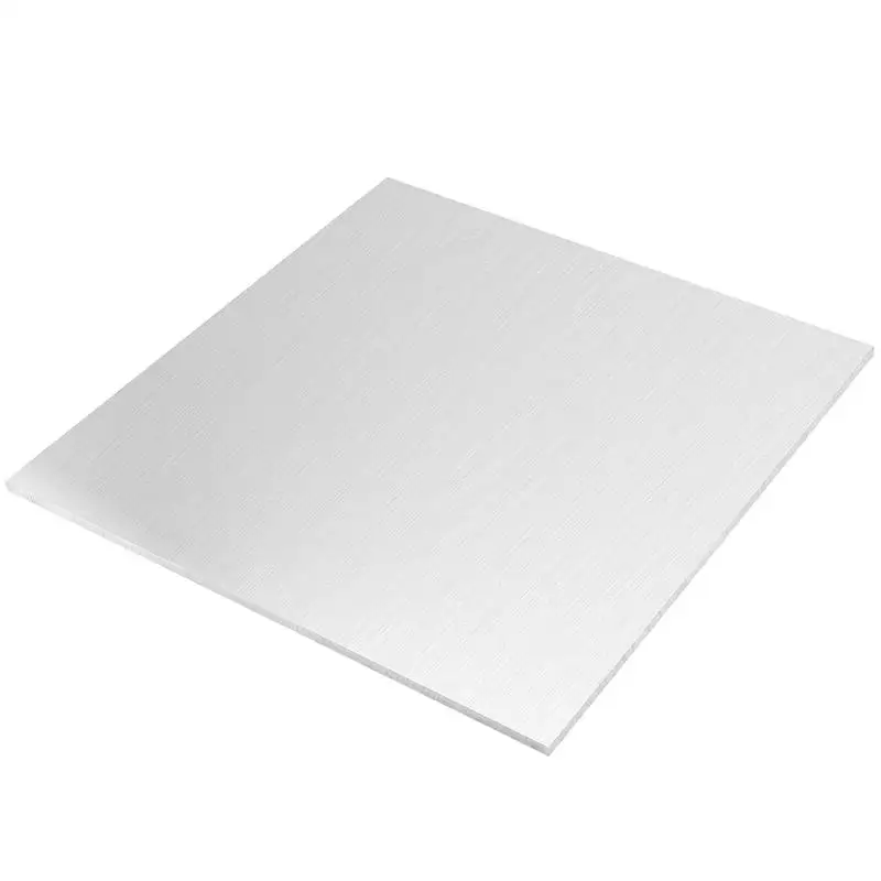 1pcs Aluminum Flat Plate Thickness 0.3-10mm 100x100mm/200x200mm aluminum plate DIY material lasers cutting frame metal plate