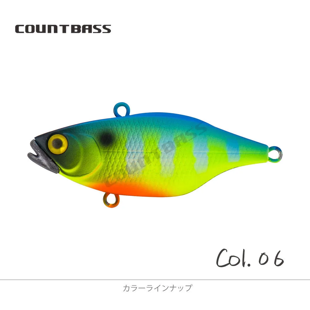 Count bass 60mm 2-1/4 "3/8g 11,7 oz. Vibrations köder Wobbler lipless Kurbel köder Angler Angel köder la peche au leurre Hardbaits – Detail 16