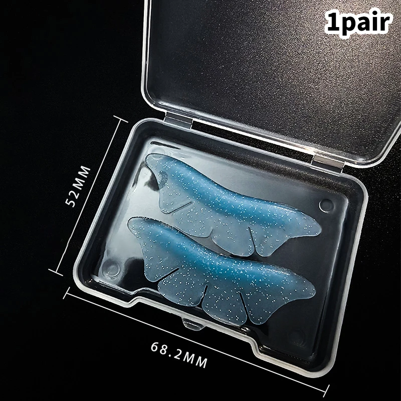 1 Paar 3D Wimpernzange Applikator Werkzeuge Klebrige Wimpern Stangen Schild Heben Schmetterling Silikon Wimpern Dauerwelle Pads