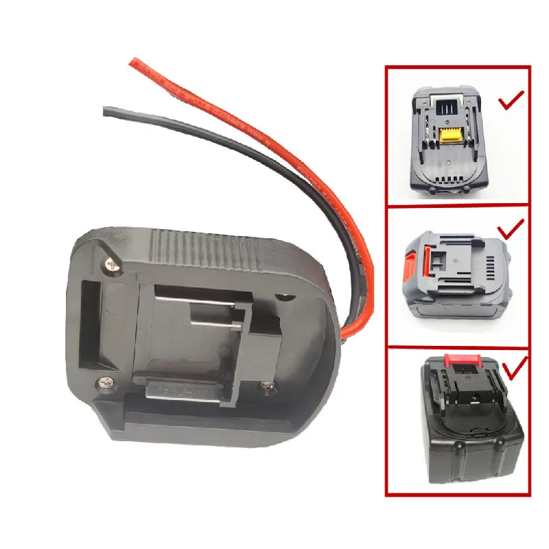 Lithium Ion Battery Adapter DIY Battery Cable Connector Output Adapter Suitable For Makita MT 18 Tool Accessories
