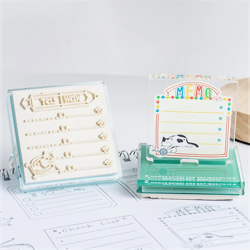 6packs/LOT Love life series Acrylic stamp DIY stamps stationery scrapbooking standard stamp