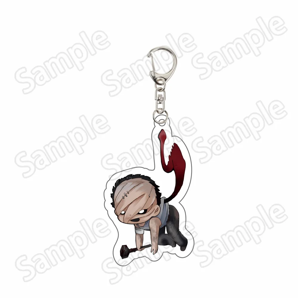 Dead by Daylight The Hillbilly The Hag The Nurse 6cm Acrylic Keychain Survivor Character Bag Pendant Collectible Fan Gift