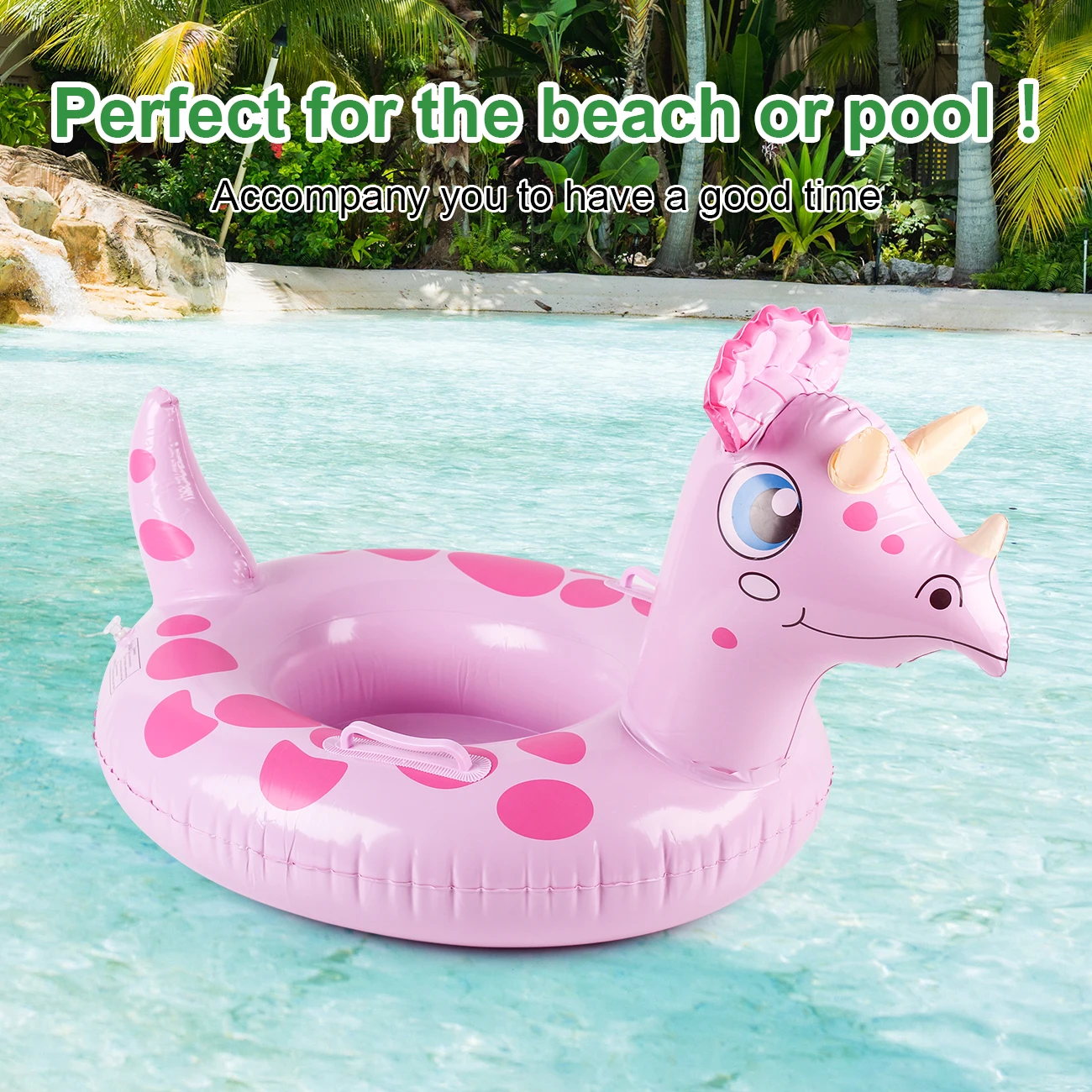 Opblaasbare dinosaurus zwemrin - Aquatic Sports recensie en prijs