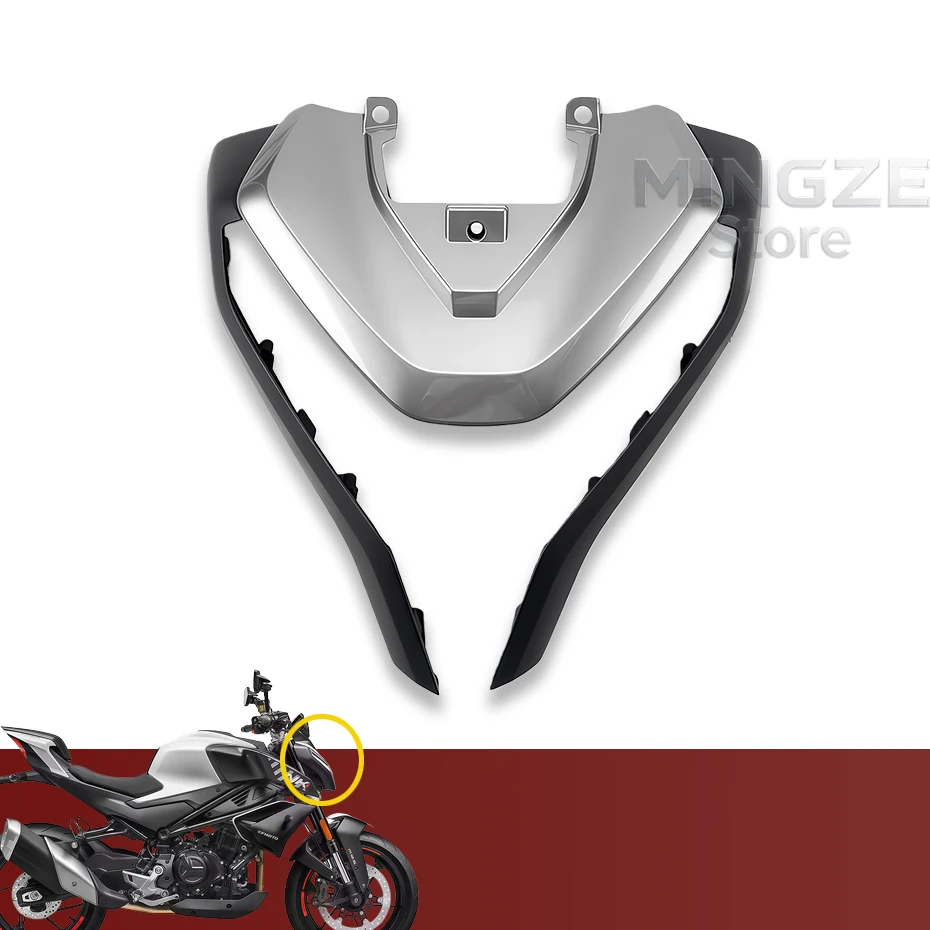 For CFMOTO Original motorcycle accessories suitable for CF450NK headlight decorative cover CF400-7 decorative panel